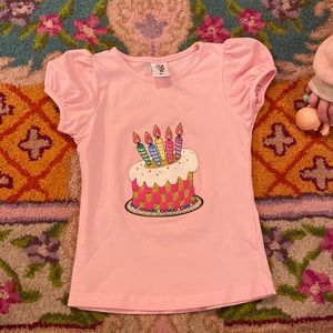 Birthday cake top